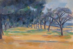 La Allee en Marines, 1898 de Paul Cézanne